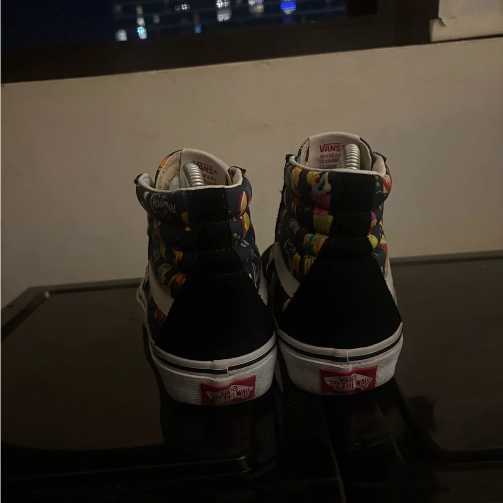 Vans x The Simpsons 2020 Christmas Sk8-Hi Men's Size 4.5 Women's‎ 6 Black 721454